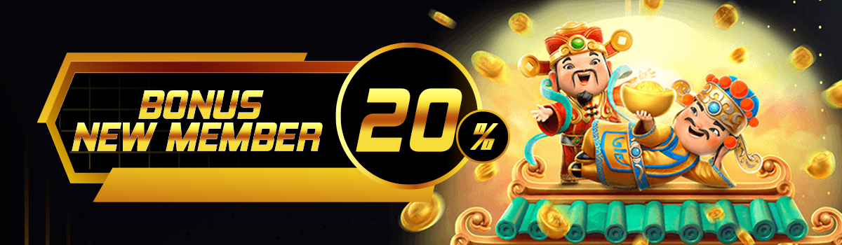 Bonus New Member 20%