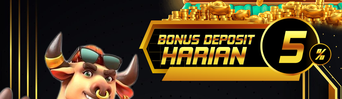 Bonus Deposit Harian 5%